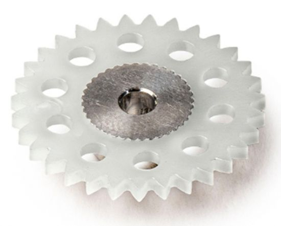 Slot it Zahnrad 32Z Ø18mm Alu und Plastik 1Stück gs1831lpl